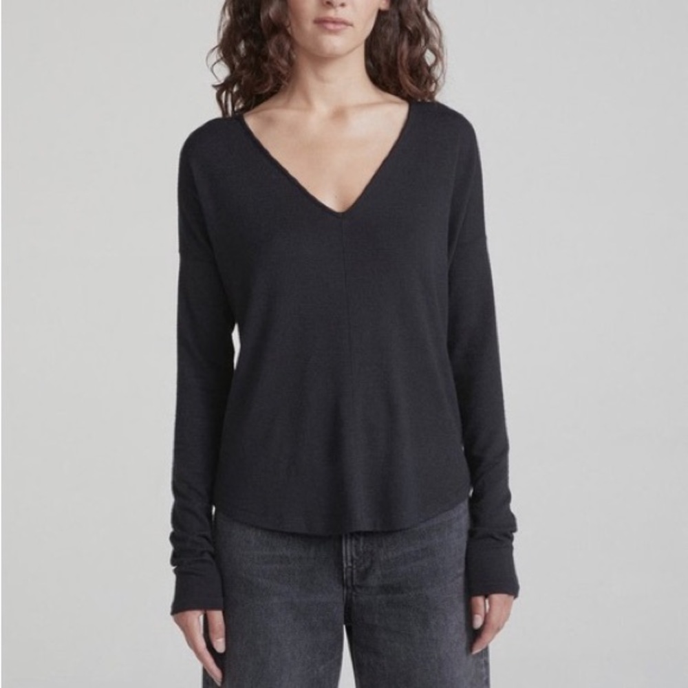 Rag & Bone V Neck Knit Long‎ Sleeve
